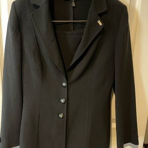 Escada black jacket and matching shirt
